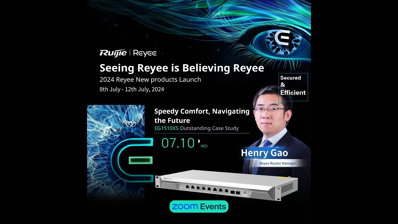 2024 Reyee New products Launch——EG1510XS Outstanding Case Study