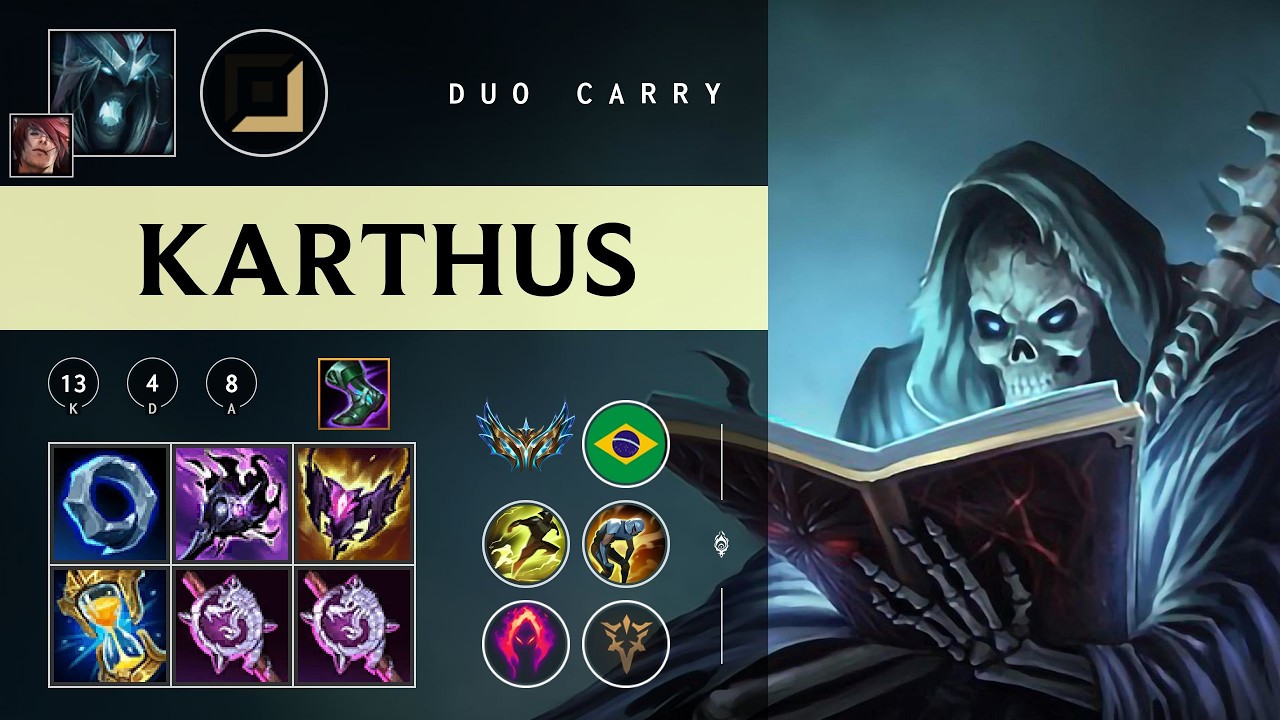 Karthus Carry vs Aphelios - BR Challenger Patch 26.04