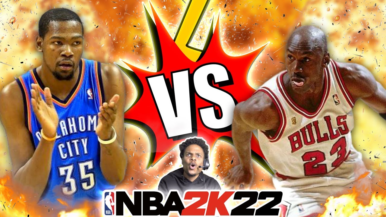 OKC KEVIN DURANT vs MICHAEL JORDAN!! NBA 2K22 NEXT GEN MyNBA
