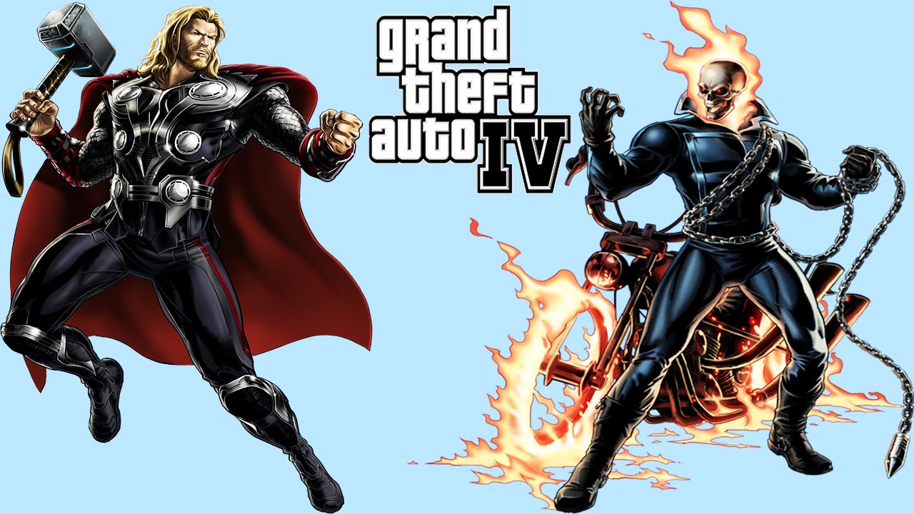 THOR VS GHOST RIDER - EPIC BATTLE