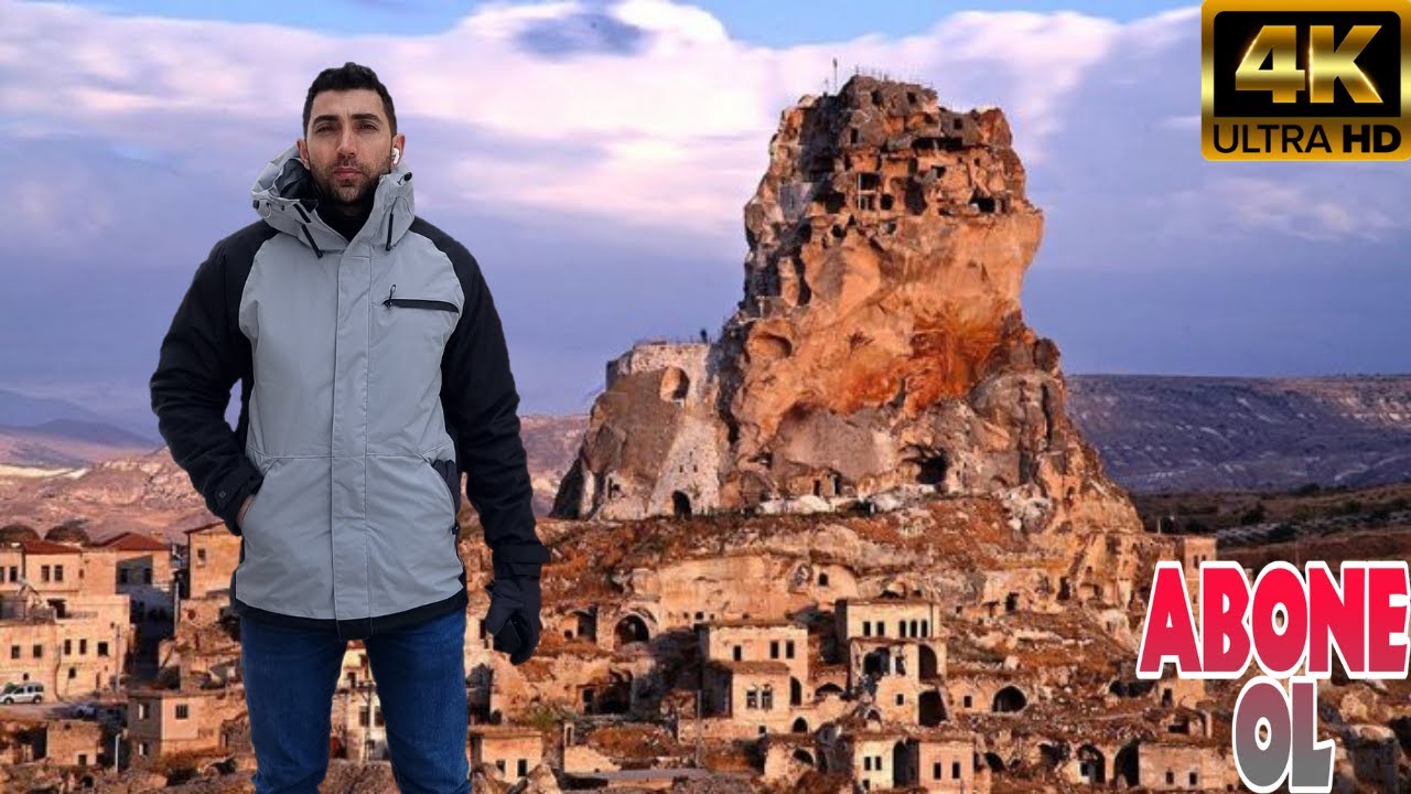 ORTAHİSAR KALESİNE TEHLİKELİ TIRMANIŞ, KAPADOKYA PART3 ~16