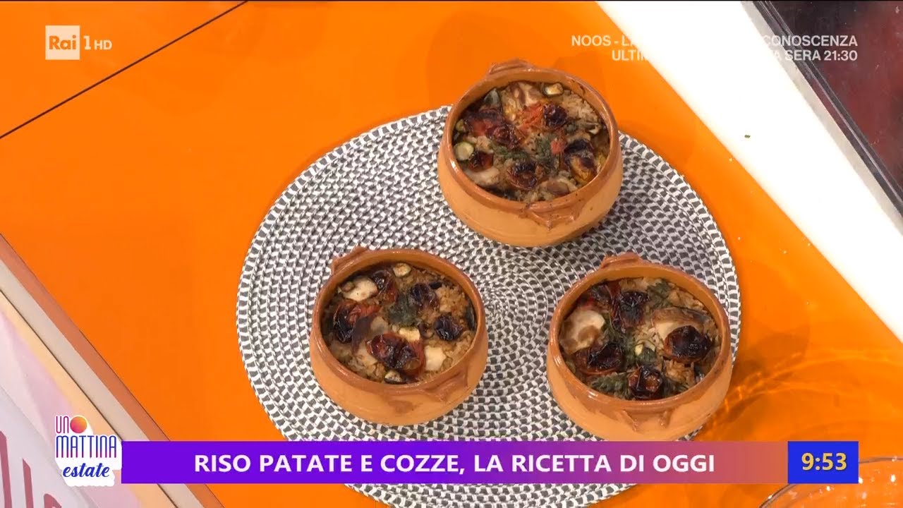 Riso patate e cozze - Unomattina Estate 28/07/2025