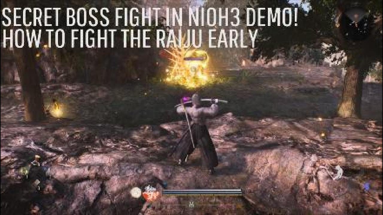 NIOH 3 DEMO | GLITCH BOSS FIGHT EARLY!