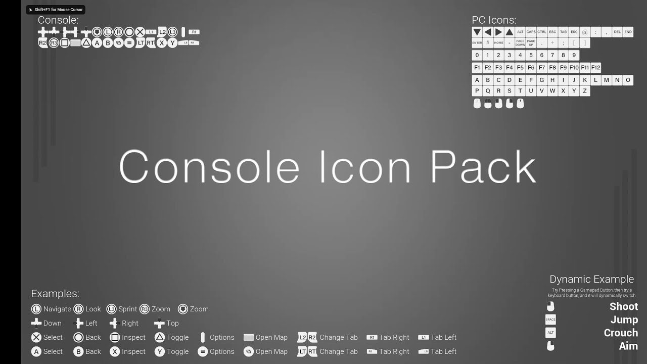 Dynamic Platform Icons Setup UE4 Marketplace