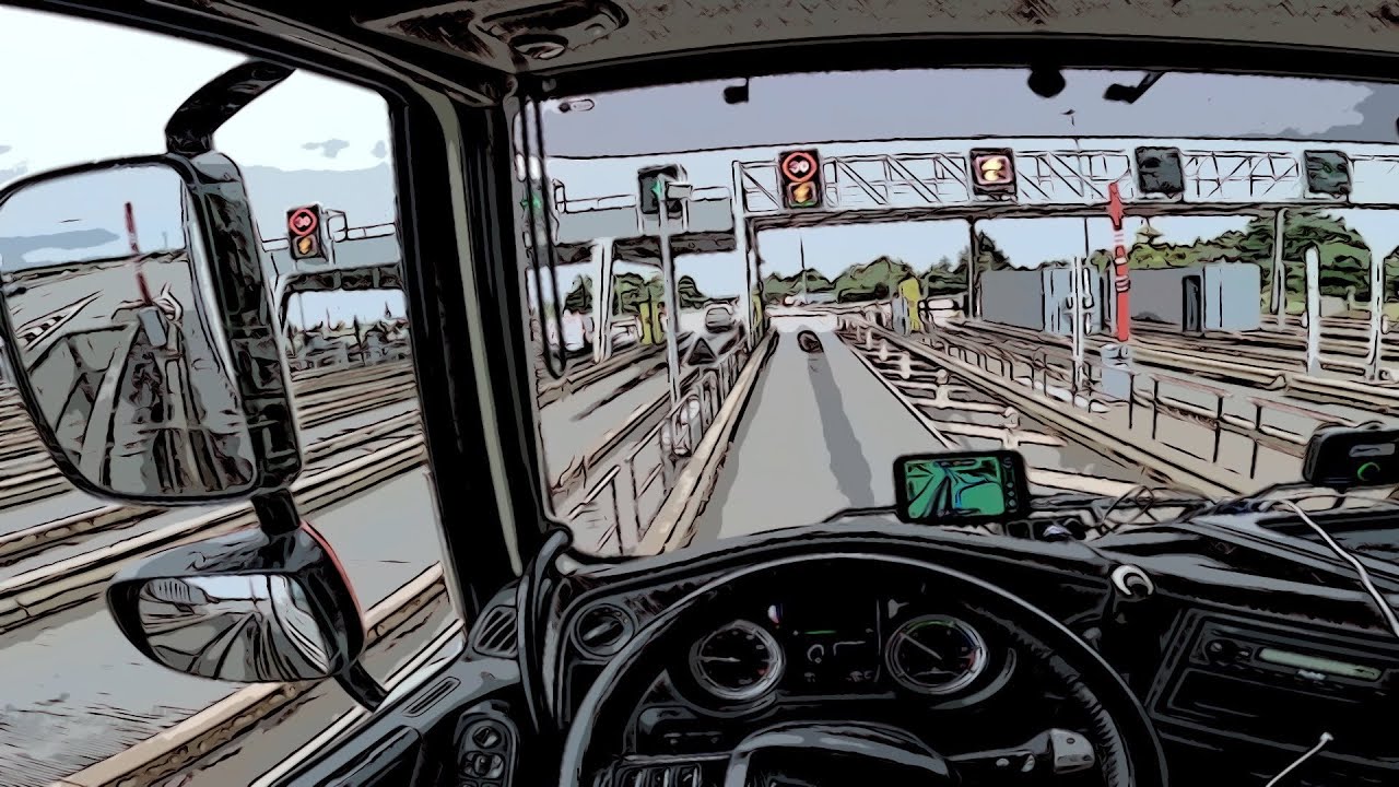 🇫🇷 We've unloaded, we're going to load the A4 France #truck #france