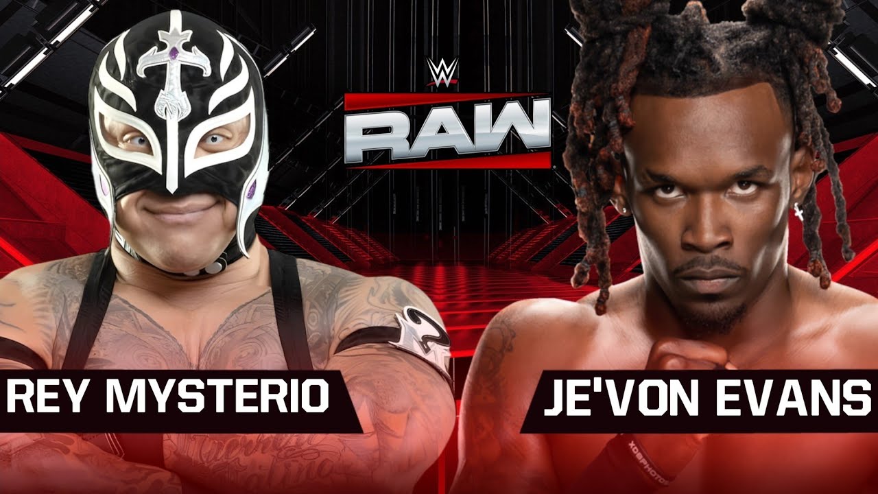 WWE 2K25 Dream Match Rey Mysterio vs. Je'von Evans: WWE RAW 2026, Dream Match