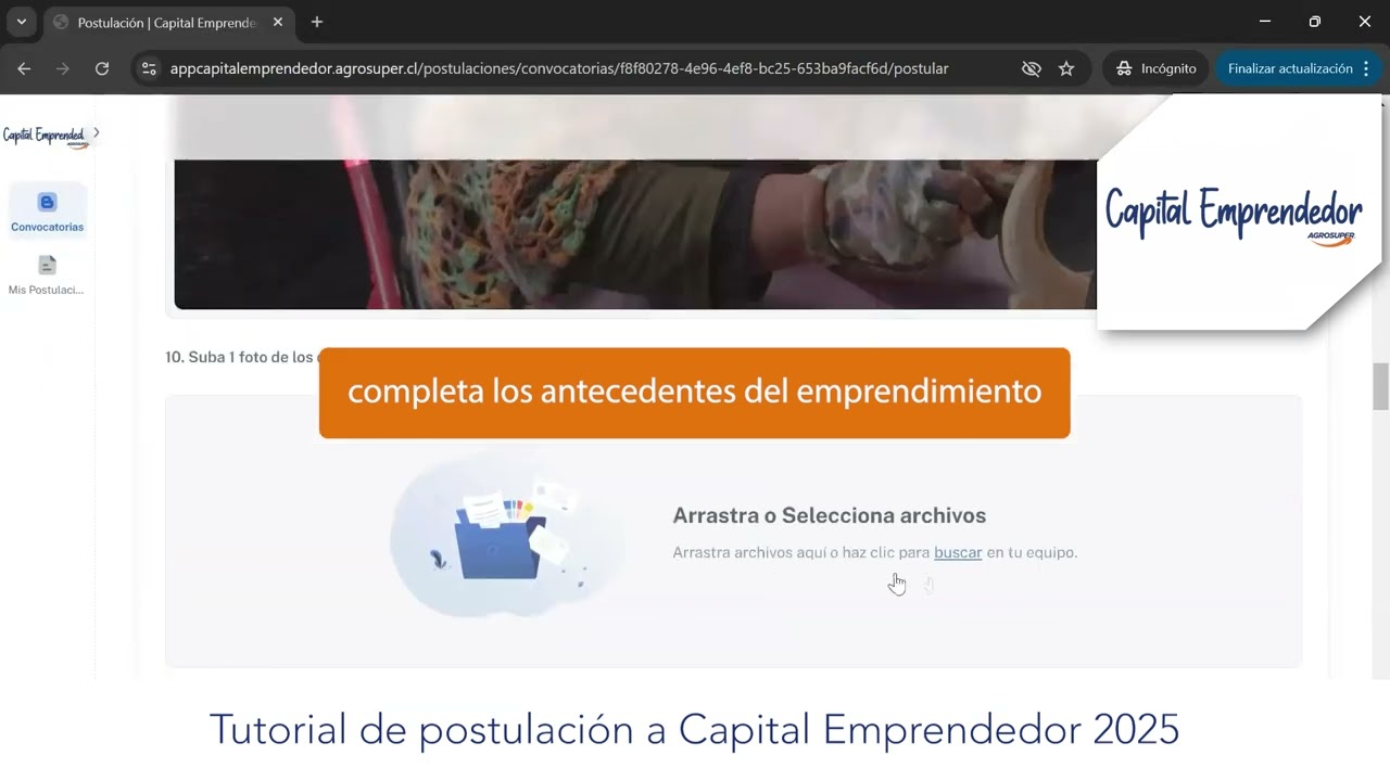 &iquest;C&oacute;mo postular a Capital emprendedor de Agrosuper 2025?
