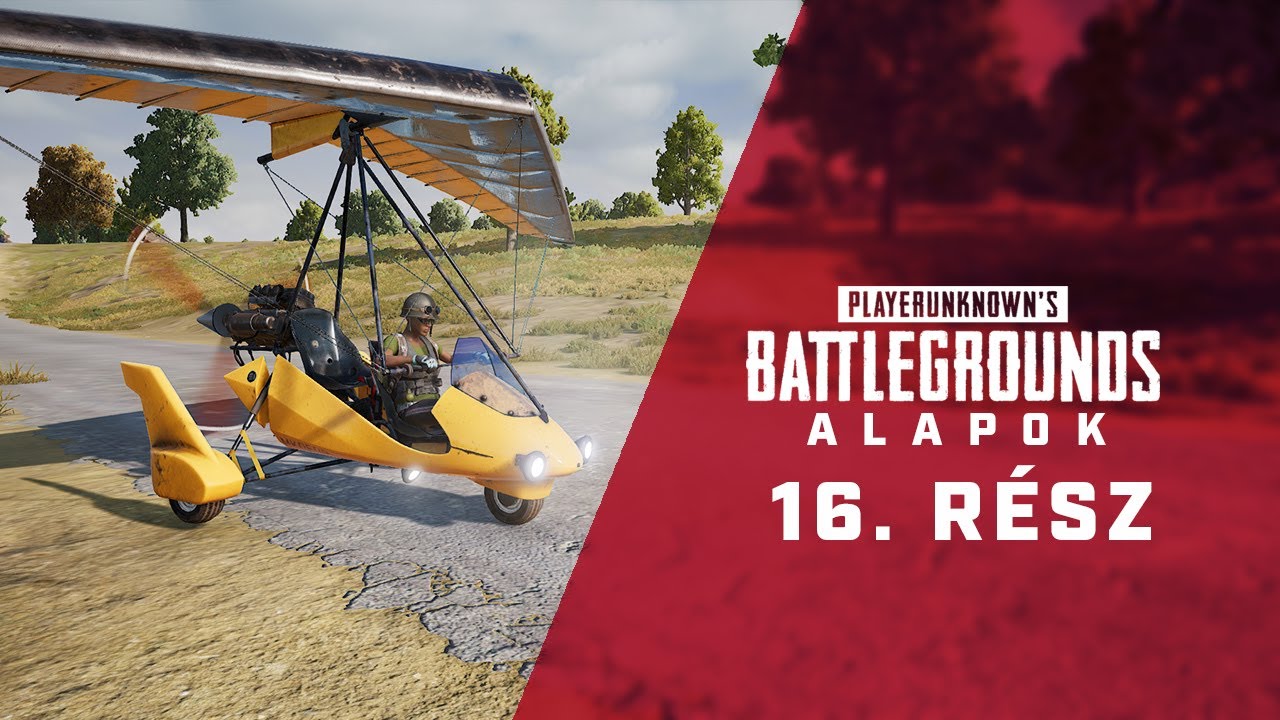 PUBG alapok 16. rész: Glider kisokos