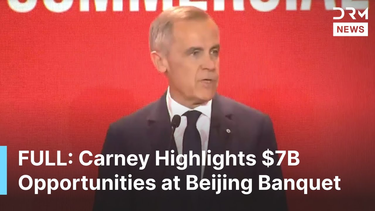 FULL OPENING SPEECH: PM Carney Unveil $7B Opportunities on Canada-China Economic Cooperation | AC1B