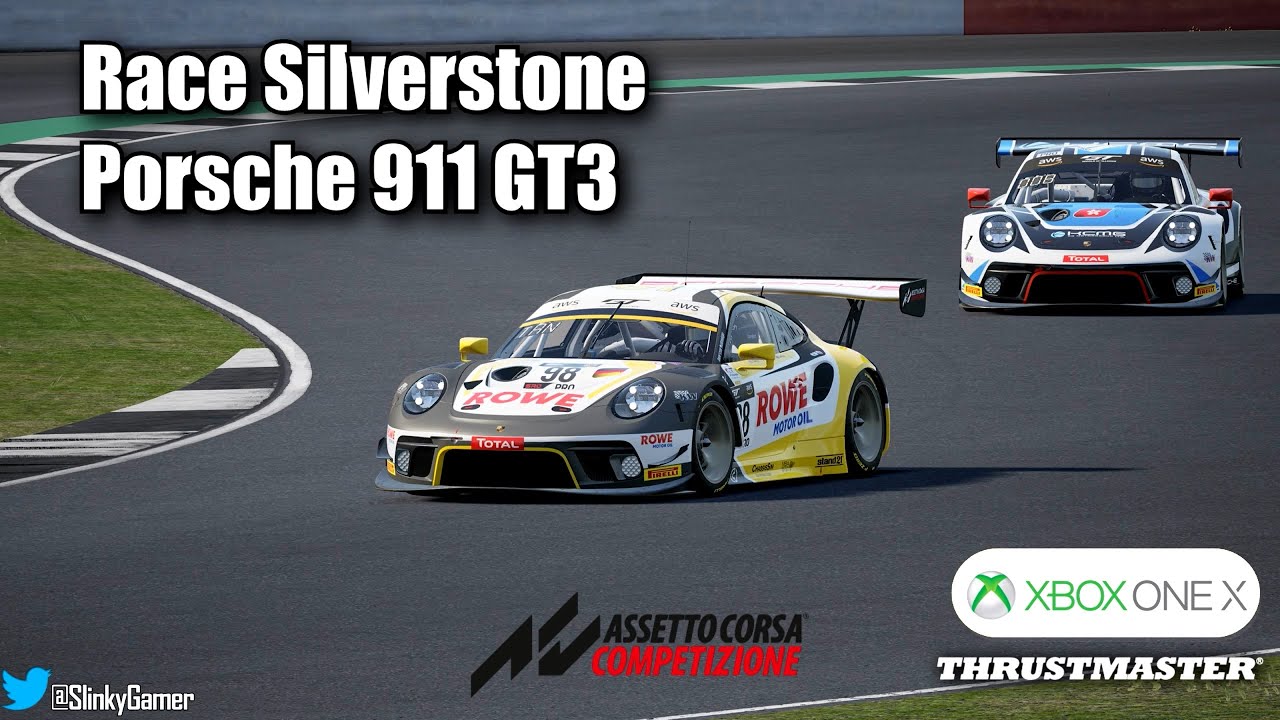 Assetto Corsa Competizione Gameplay - Race Porsche 911 GT3 @ Silverstone GP (Xbox One X)