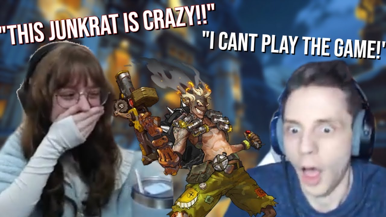 streamers react to GM flanking junkrat 1.0 (featuring Metro, Sunshinebread, and more!)