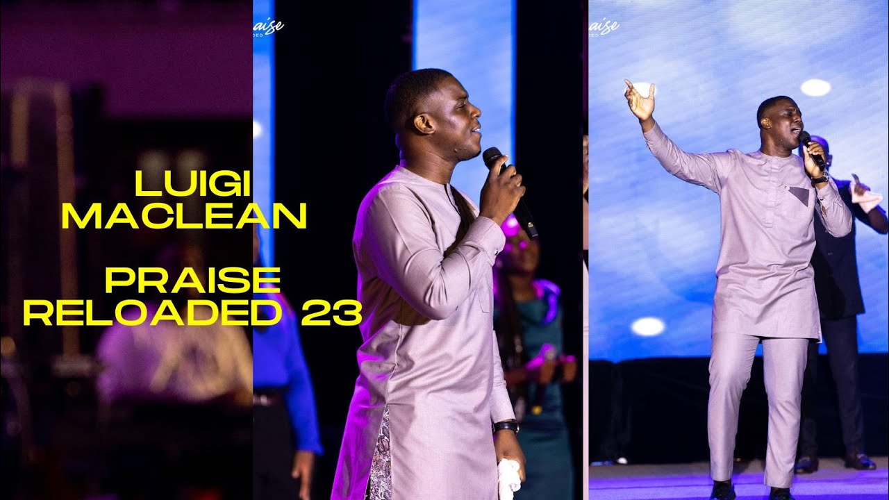 Luigi Maclean breaks loose at Praise Reloaded 23 with Joe Mettle Kumasi edition at CCC Kumasi