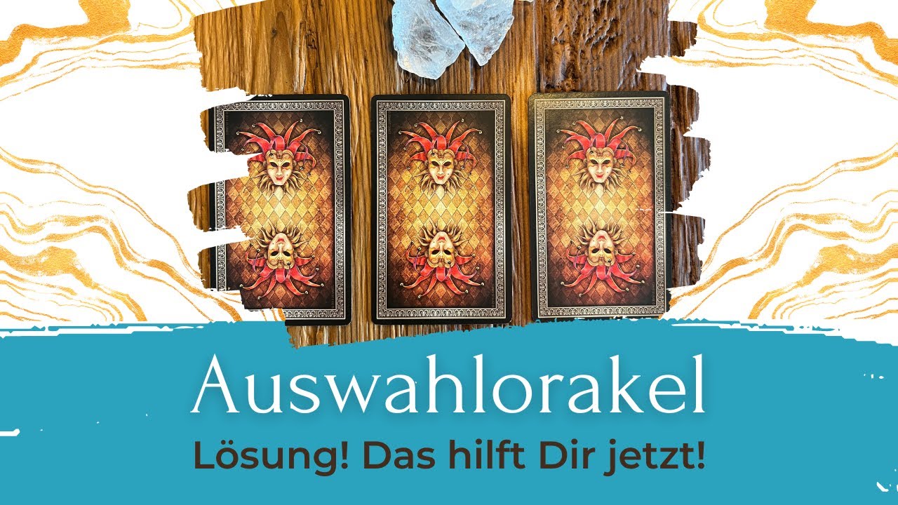 Zeitlose Legung | Deine Situation & die L&ouml;sung! | W&auml;hle einen Stapel | Kartenlegung | Auswahlorakel