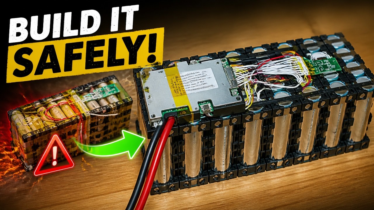 How to build a 48V Battery pack the right way | Molicel P42A