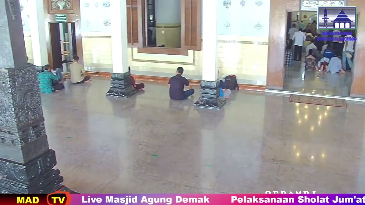 Live Masjid Agung Demak    Pelaksanaan Sholat Jum'at   8 9 2023