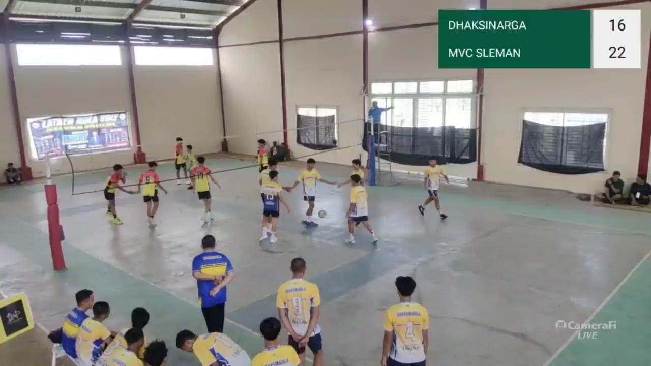 ⚡ LIVE SEKARANG ‼️ VOLI PUTRA KU_15 MVC SLEMAN VS DHAKSINARGA GUNUNGKIDUL
