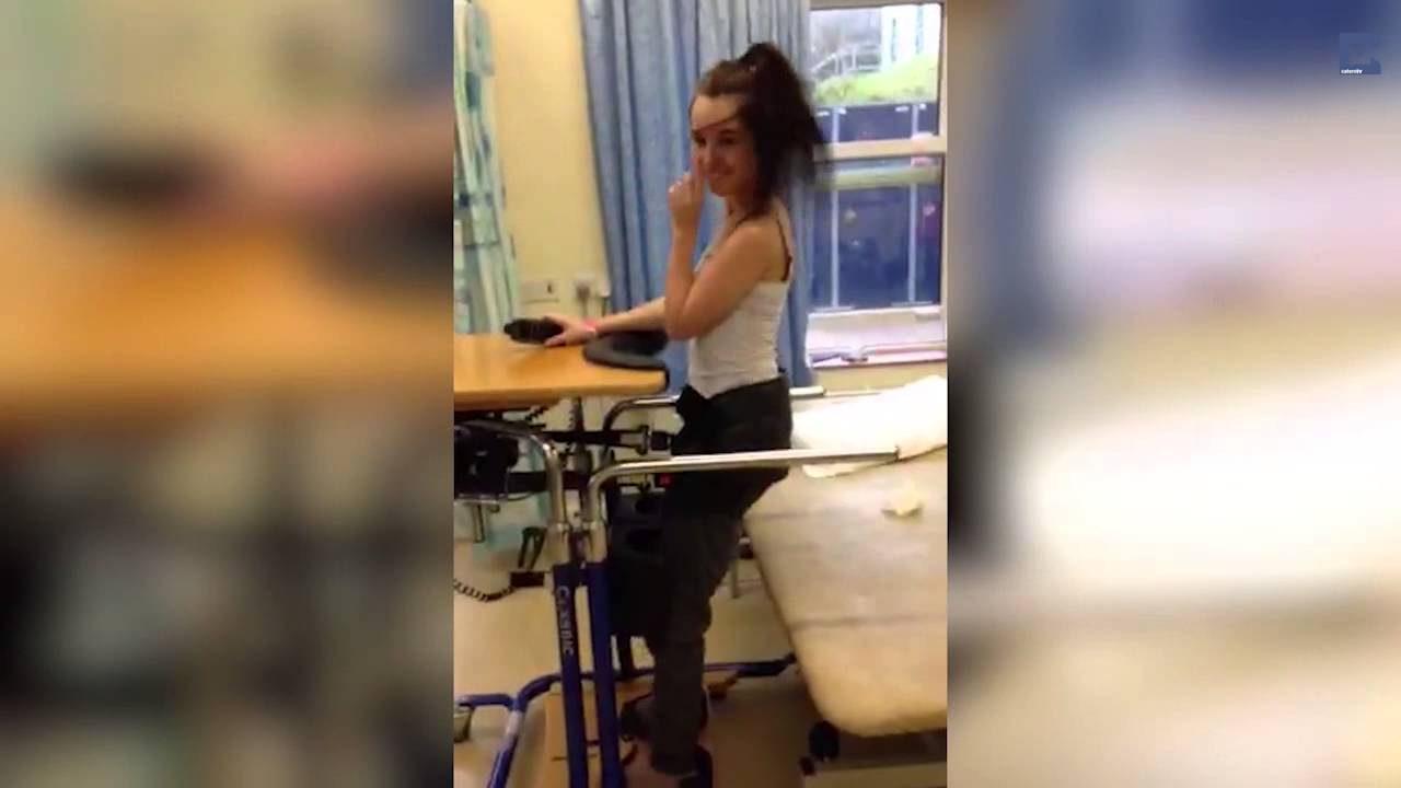 Paralysed Woman Walks Again