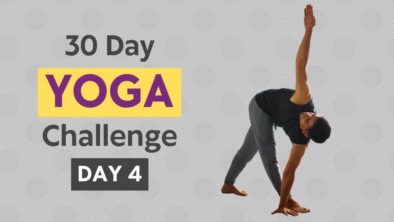 30 Day Yoga for Beginners | Day 4 |  Yoga with Naveen