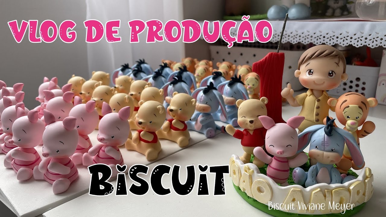 URSINHO POOH DE BISCUIT: aniversário e rotina de encomendas