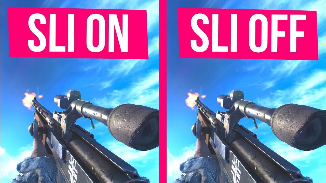 SLI Still Worth It? Battlefield V Tested with Two Graphics Cards!