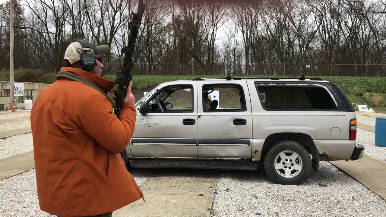 VCQB ballistic demo 5.56 “B” pillar