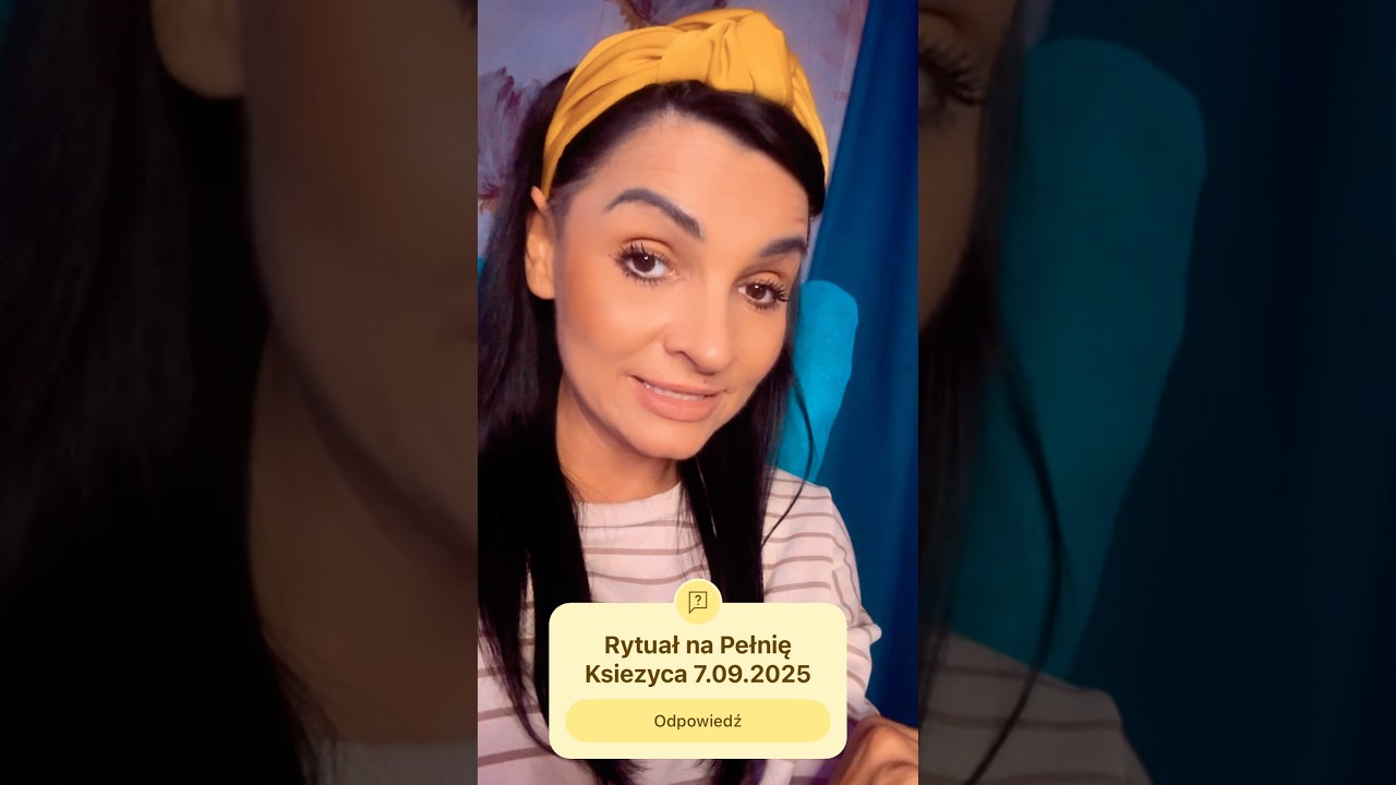 Rytuał na Pełnię Księżyca 🌕☝️7.09.2025 UWAGA ‼️
