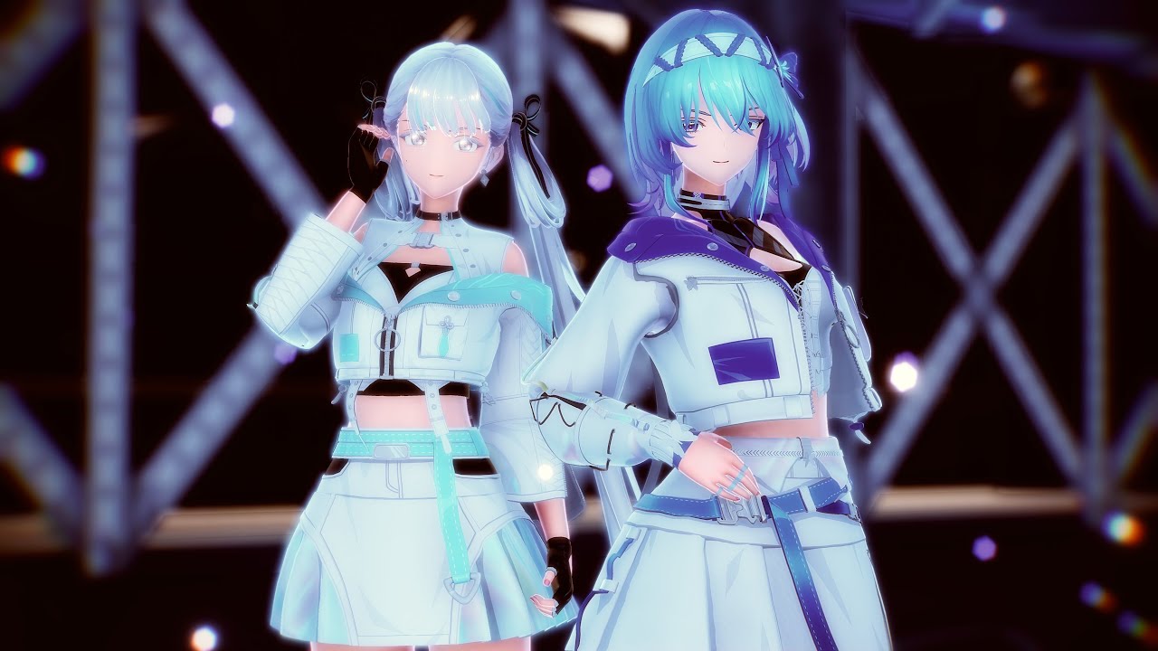 [MMD 鳴潮 Wuthering Waves] マクロスΔ-いけないボーダーライン禁忌邊界線 - 今汐/守岸人