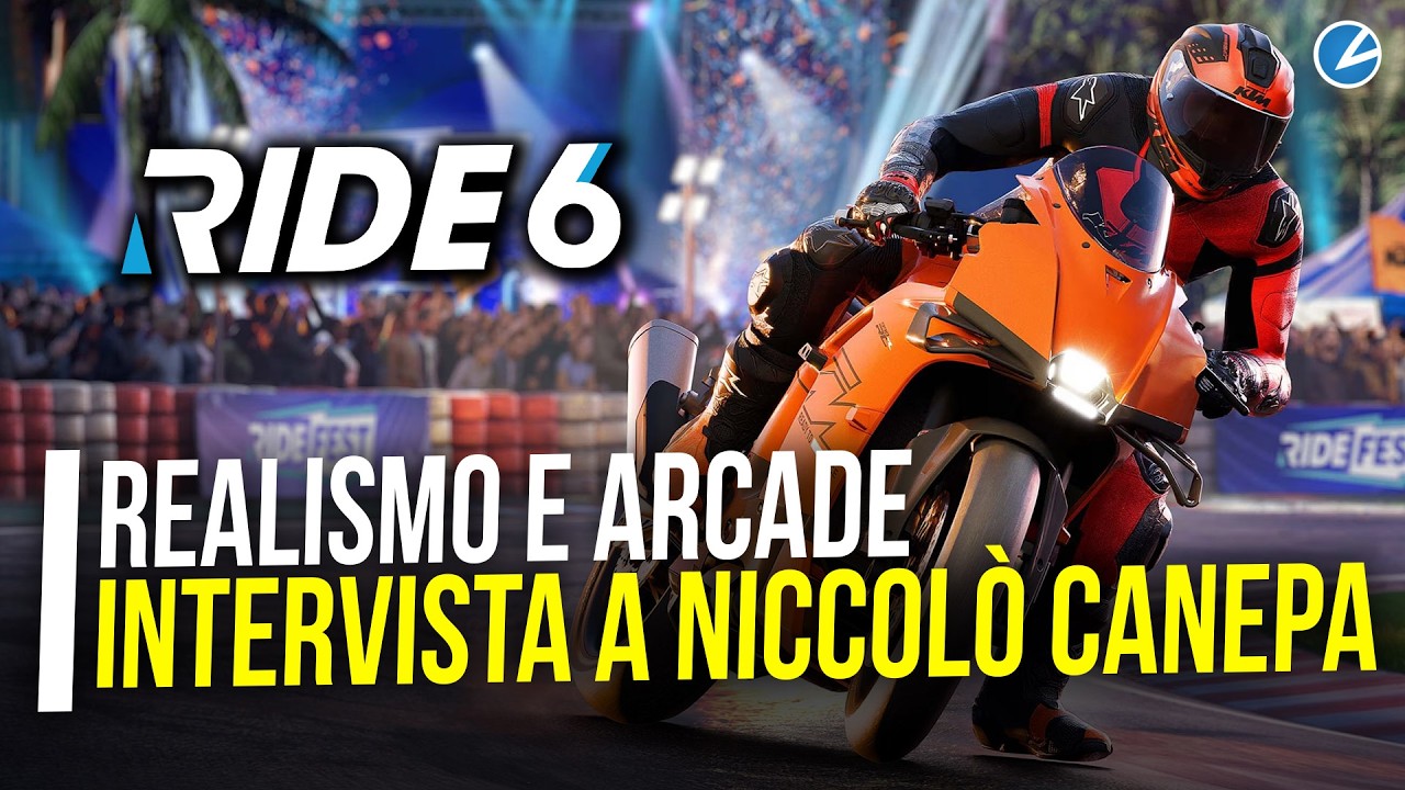 Il campione Niccolò Canepa: il suo amore per le moto è finito in RIDE 6