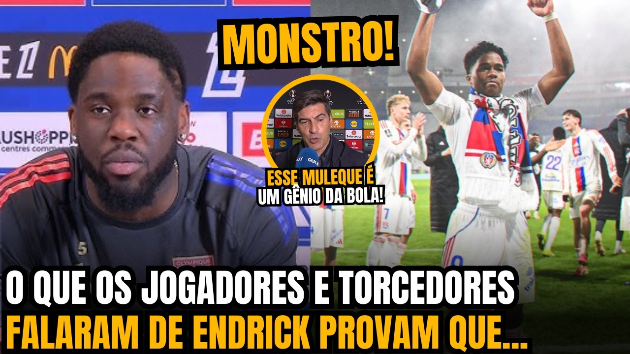🚨EITA!! OLHA O QUE JOGADORES E TORCEDORES DO LYON ESTÃO FALANDO DE ENDRICK!!