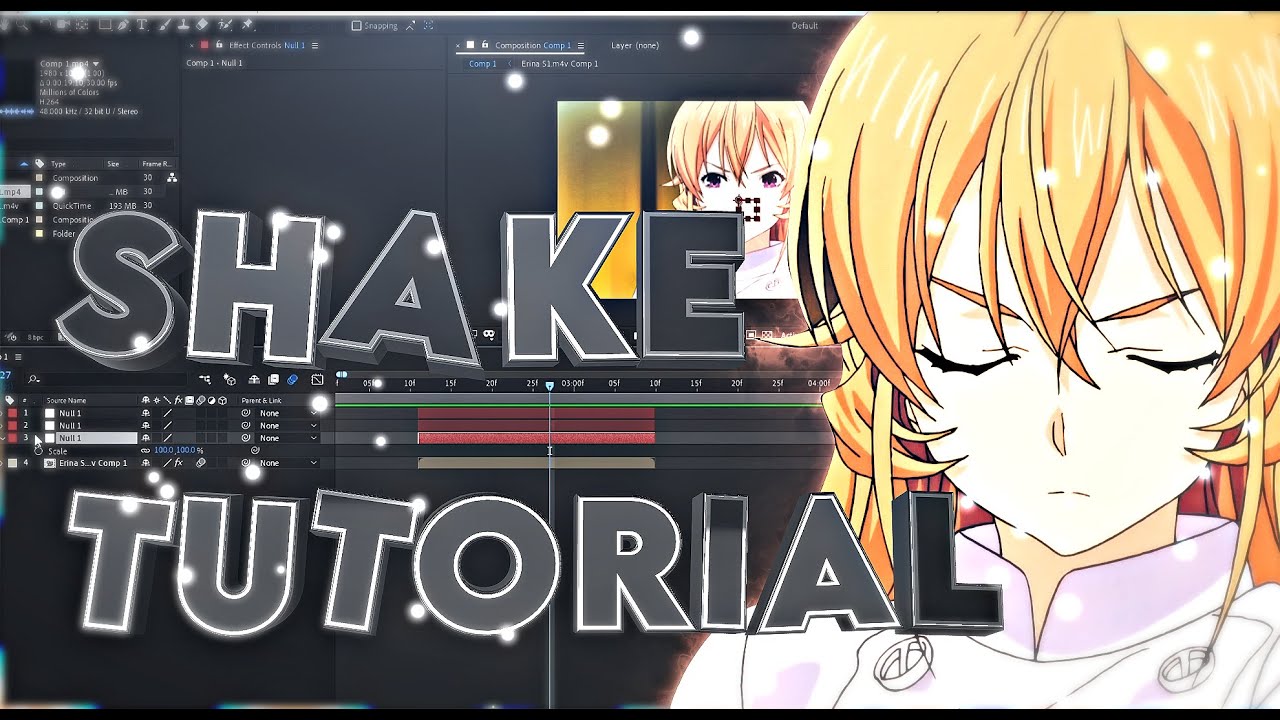 Smooth Shake Tutorial - After Effects AMV