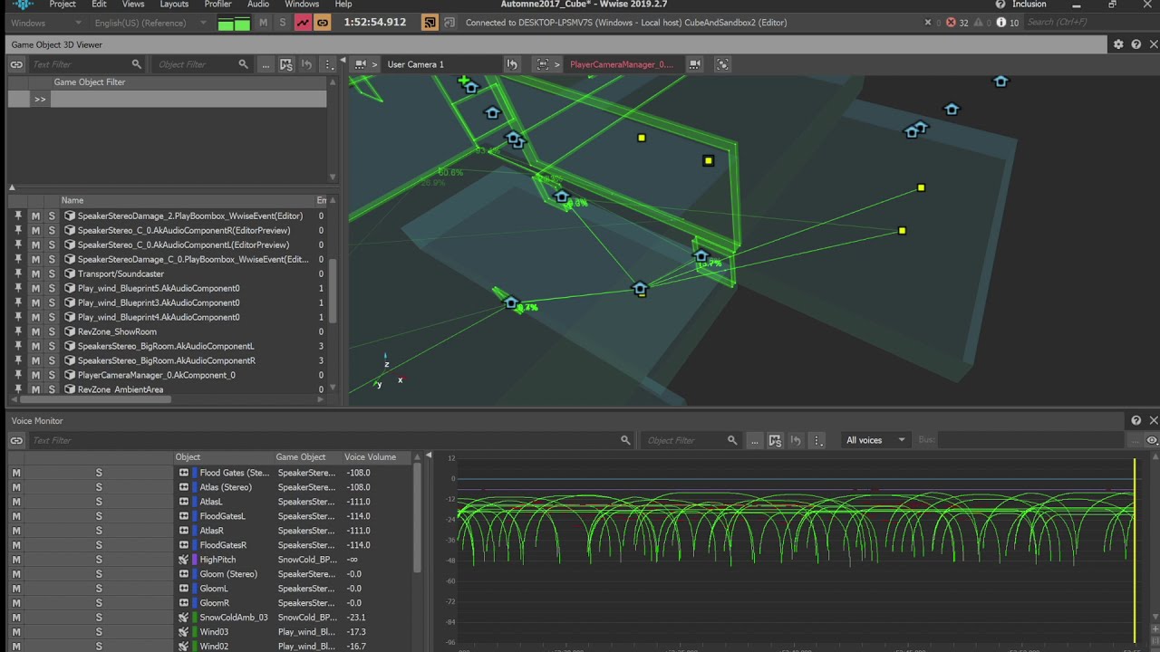 Placing Sounds In 3D Spaces (Part. 3 - Portals) - Wwise UE4 Integration 2020