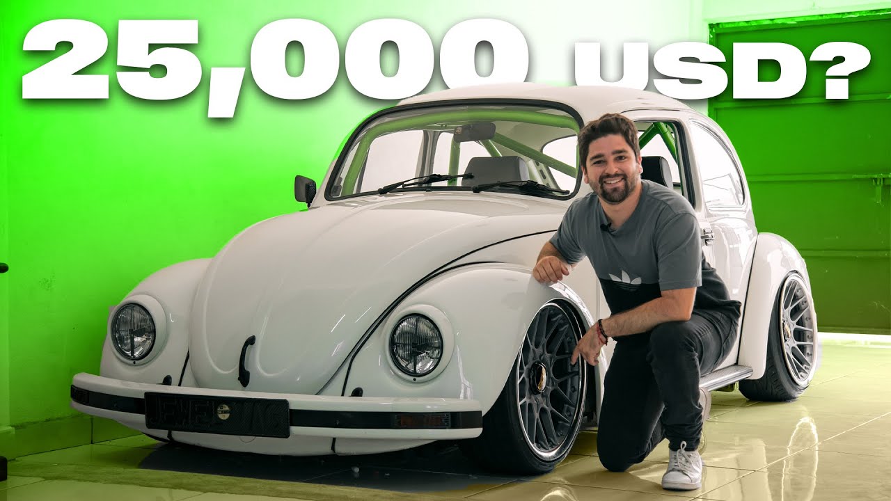 Este Vocho VALE MÁS DE MEDIO MILLÓN | Frenos de Porsche y fibra de carbono