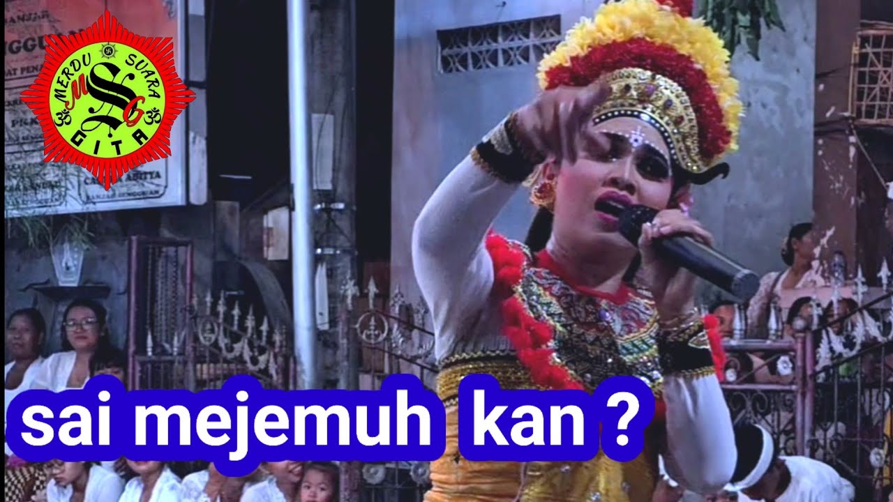 Sai mejemuh kan??? Intan maan tebu ne tuh!! Lawak bali lucu #bondres #mesugichannel 
