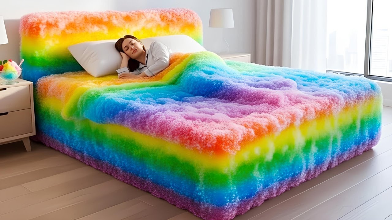 Which Bed Would You Want in Real Life? 🛏️ Ultimate Oddly Satisfying AI ASMR