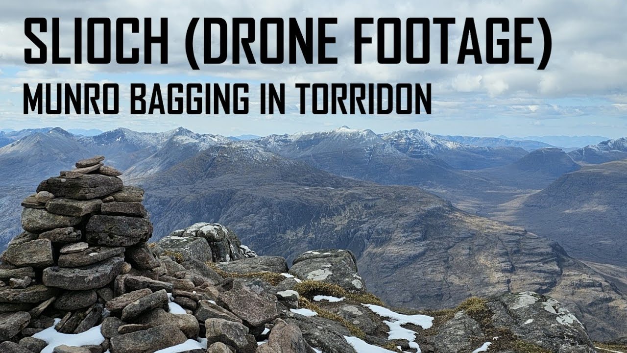 Exploring Torridon | Hiking Slioch | Shieldaig Peninsula | Bealach Na Ba | Drone Footage
