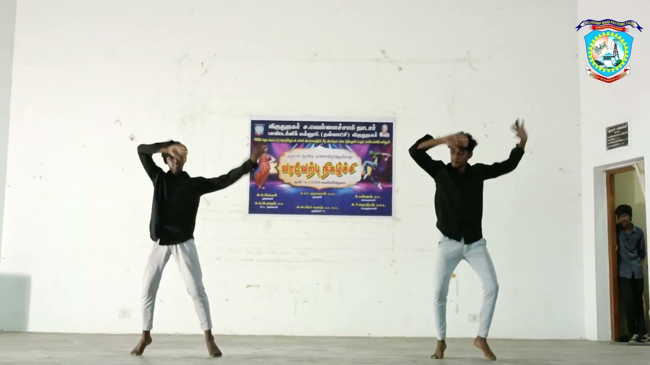 VSVN Freshers' Day 2025 🎉 VIRAL Computer Engg. Tamil Dance at VSVN Polytechnic! 💃🔥| #viral #vsvnpc