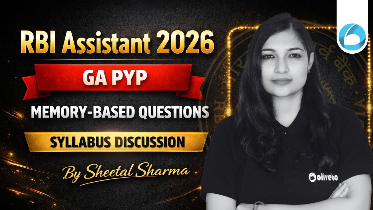 RBI Assistant GA PYP 2026 | All Memory Based Questions | RBI Assistant GA PYP By Sheetal Sharma