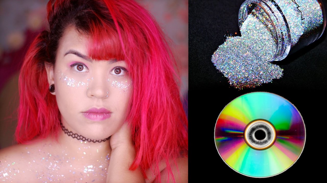 DIY: COMO FAZER GLITTER HOLOGRÁFICO PARA O CORPO
