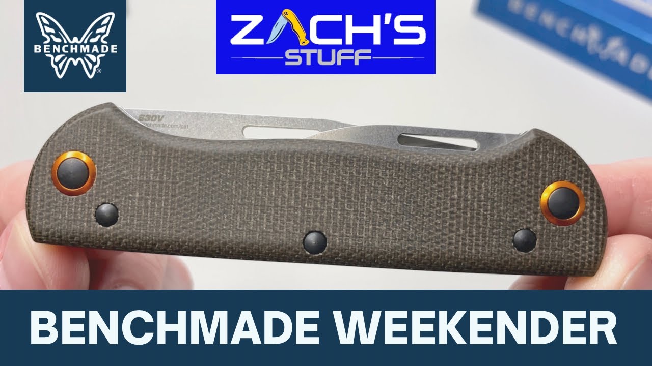 Benchmade Weekender ~ Micarta (Unboxing)