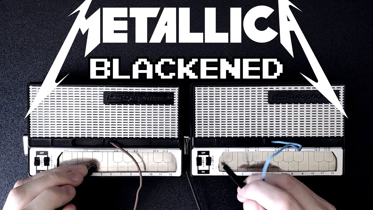 Metallica - Blackened (Stylophone cover w/solos)