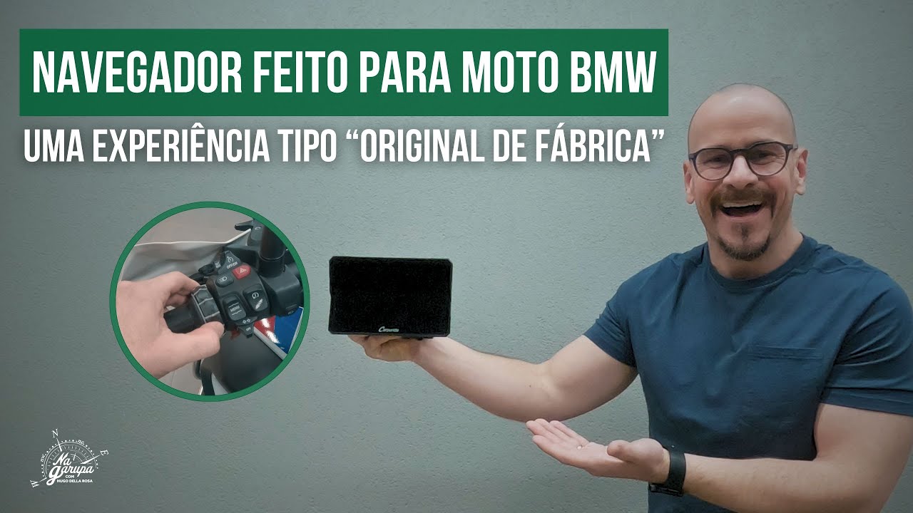 NAVEGADOR FEITO PARA MOTO BMW W702BS: uma experiência tipo 