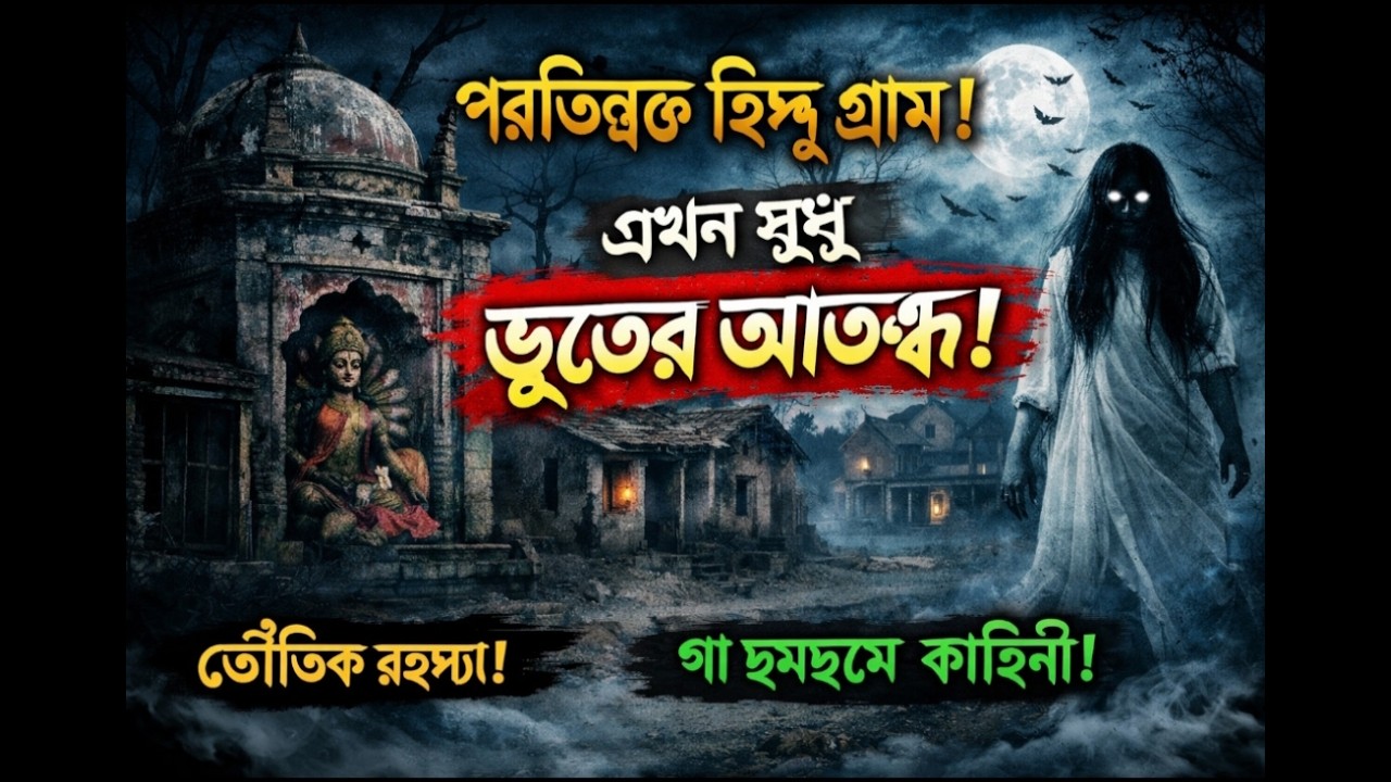 পরিত্যক্ত হিন্দু গ্রাম! এখন শুধু ভূতের ভয় আর অদ্ভুত নীরবতা | Haunted Village Mystery in Bangladesh