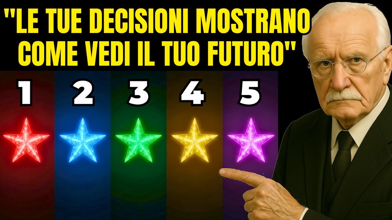 Scegli Una Di Queste 5 Stelle. Scopri Come Vedi Il Tuo Futuro. – Carl Jung