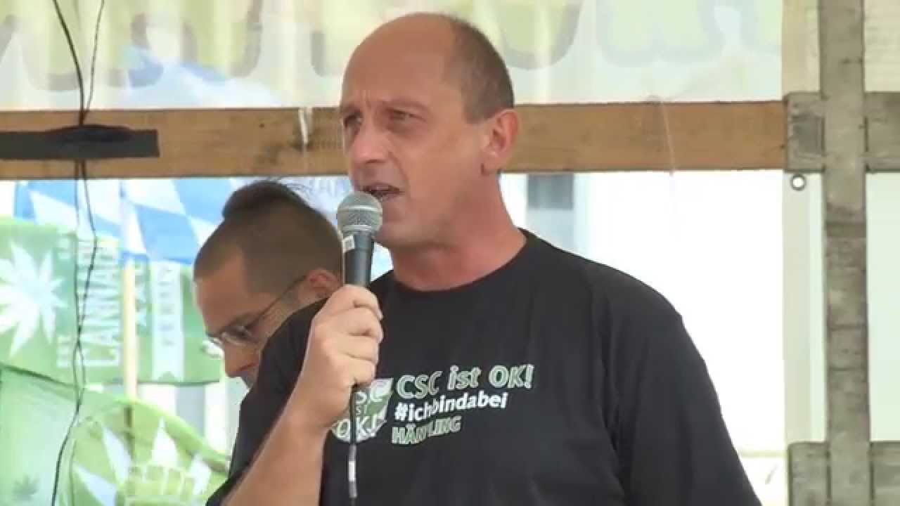 Emanuel Kotzian (Hanf Journal, CSCistOK) - Hanfparade 2015