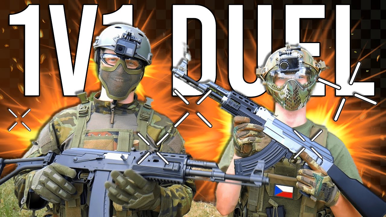 MOJE PRVN&Iacute; Airsoft Akce - 1v1 s br&aacute;chou - Nakashi