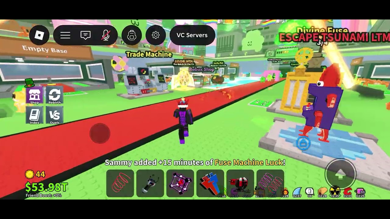 my second luckiest admin abuse 