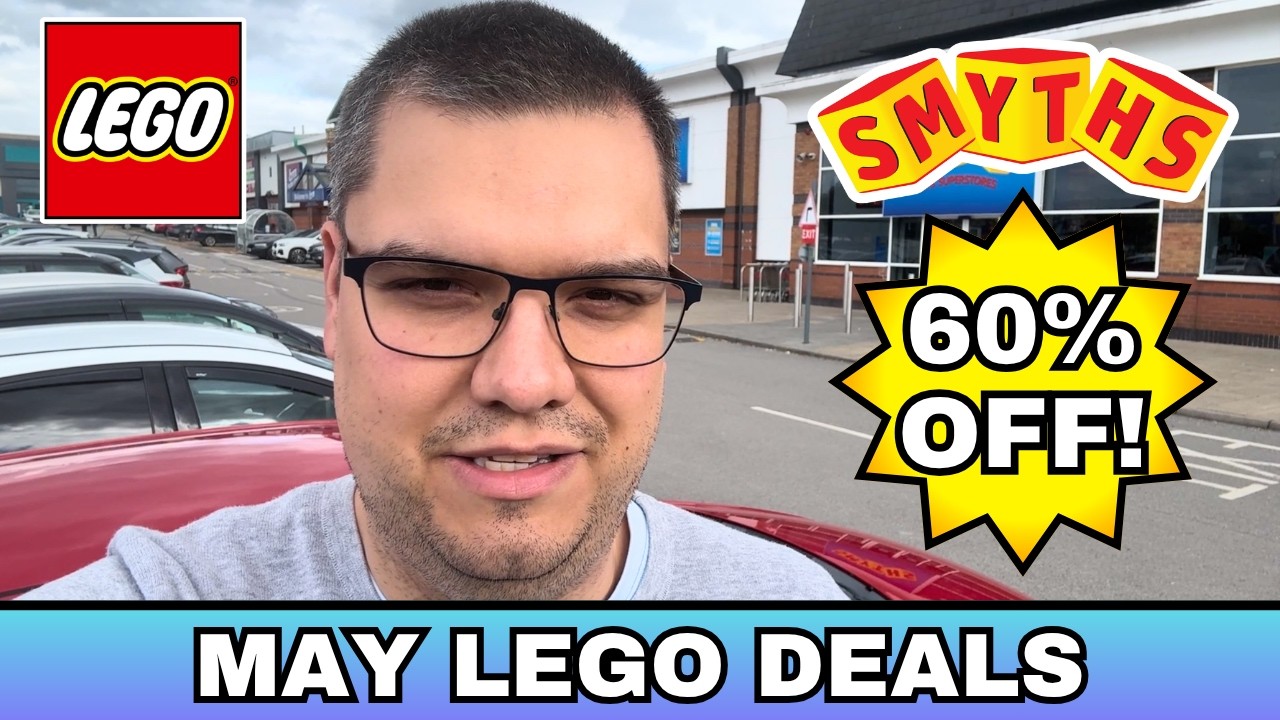 Скидки на LEGO в SMYTHS! Нашел ГРОМАДНУЮ скидку 60%!