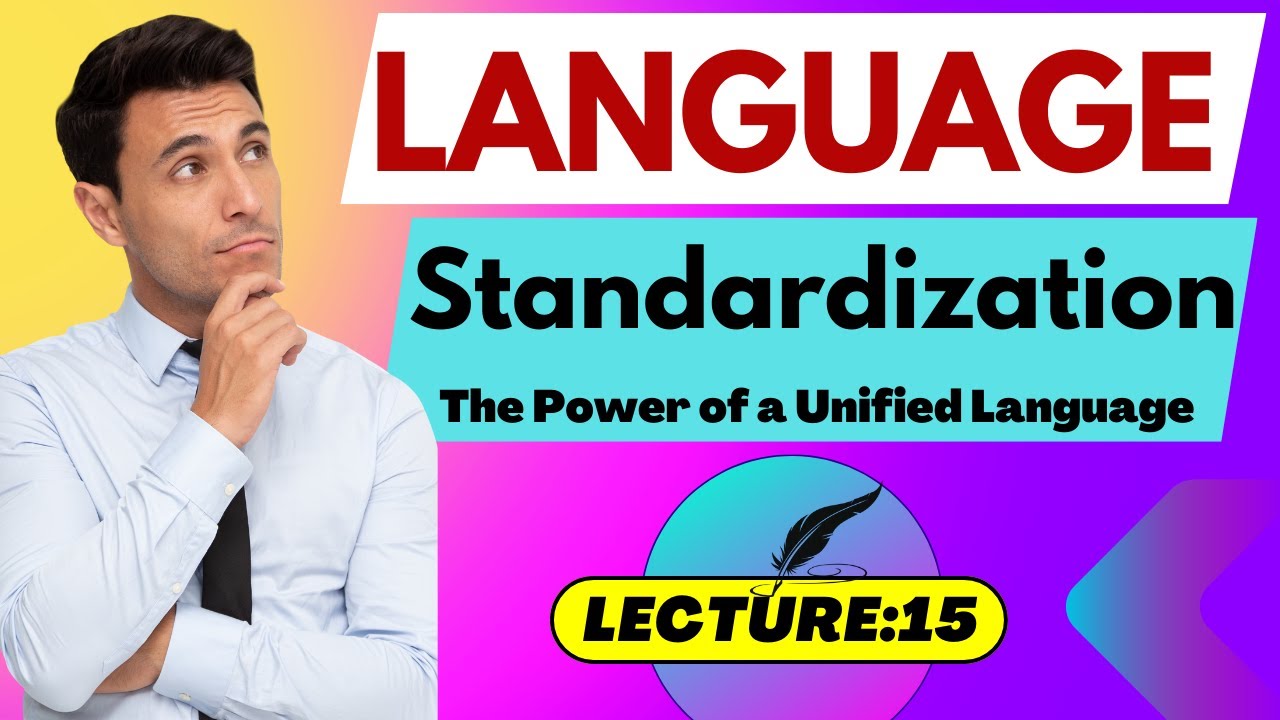 Language standardization