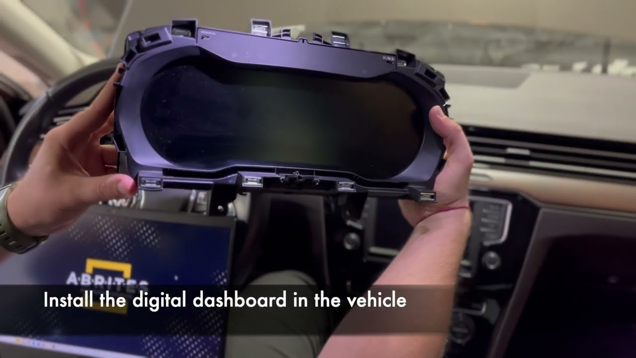 IMMO V Adaptation: Analogue to Digital Dashboard Exchange Using the ABRITES RH850/V850 Programmer