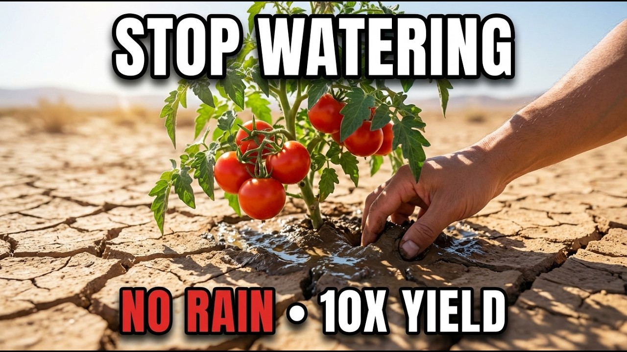 Stop Watering Your Garden. The Desert Method That Grows Food With Almost No Rain